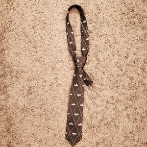 Old Navy Biker Graphic Black White Childrens Kids Dress Tie